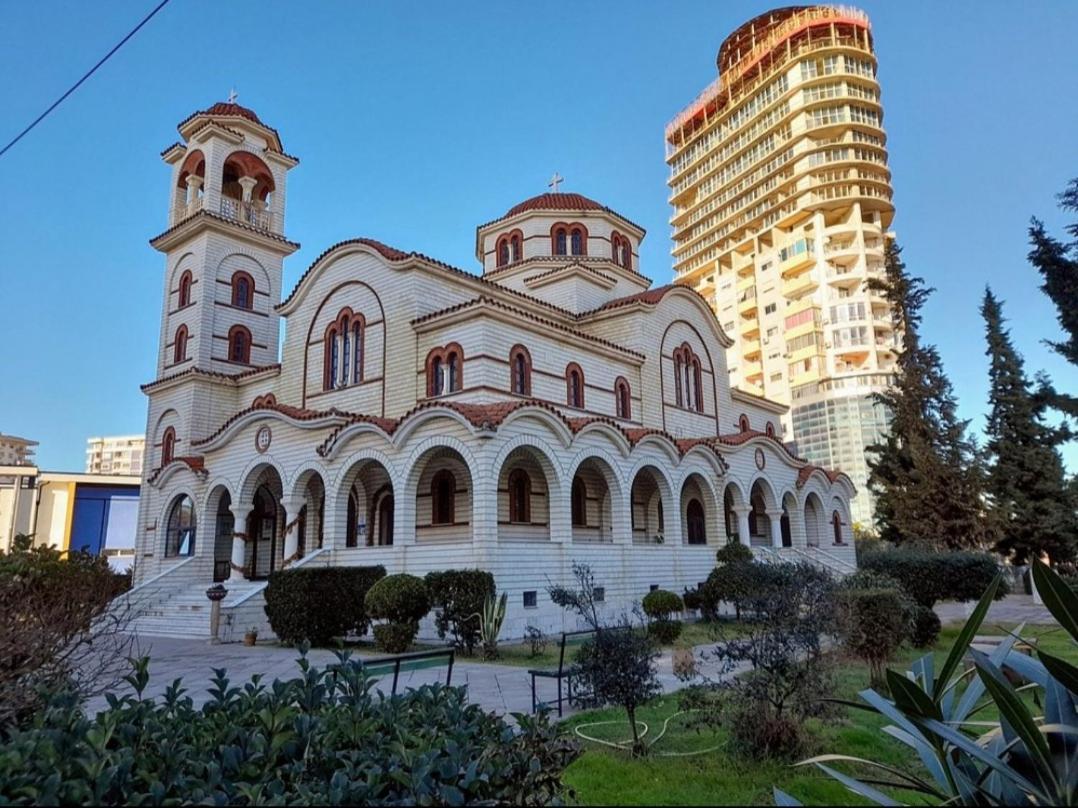 Karl Thopia Apartments Durres Bagian luar foto